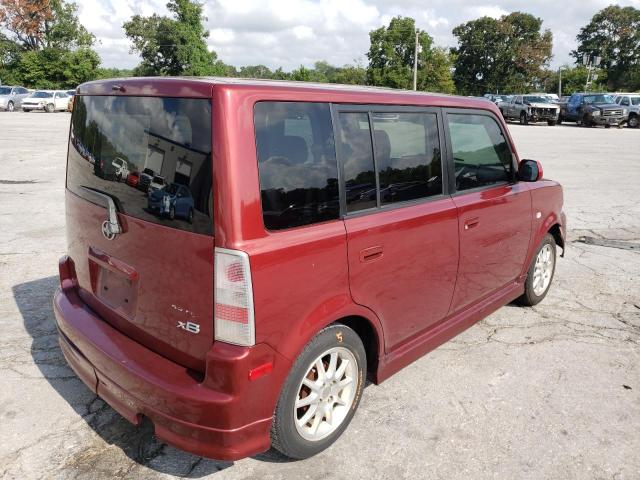 JTLKT334564103873 - 2006 TOYOTA SCION XB 勃艮第红 照片 4