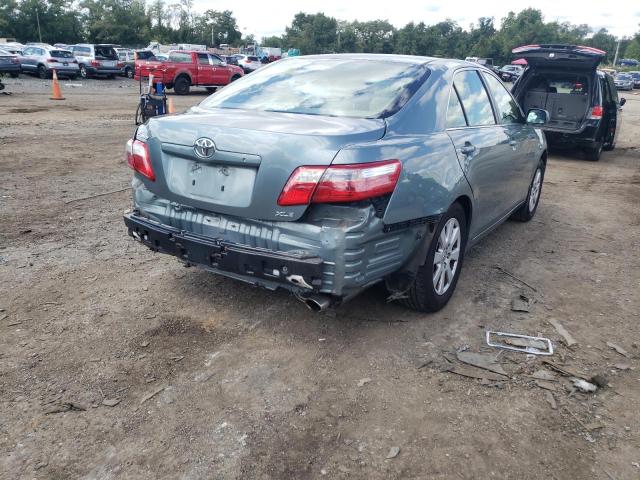 4T1BE46K37U555078 - 2007 TOYOTA CAMRY CE BLUE photo 4