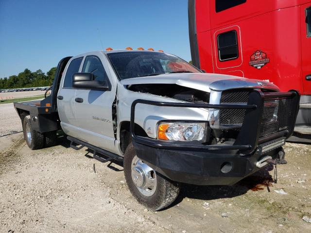 3D7MU48CX3G857038 - 2003 DODGE RAM 3500 S SILVER photo 1