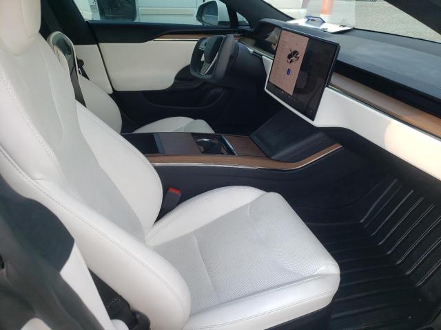 5YJSA1E56MF429313 - 2021 TESLA MODEL S Սպիտակ լուսանկար 5