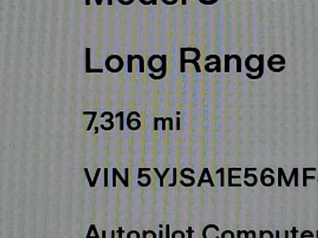 5YJSA1E56MF429313 - 2021 TESLA MODEL S Սպիտակ լուսանկար 8