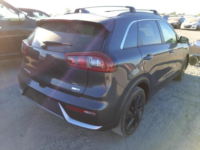 KNDCC3LC8J5136442 - 2018 KIA NIRO EX BLACK photo 4