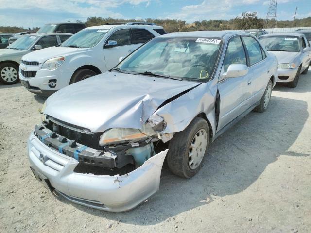 1HGCG66541A111260 - 2001 HONDA ACCORD LX SILVER photo 2