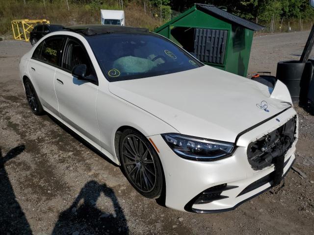 W1K6G7GB7MA048932 - 2021 MERCEDES-BENZ S 580 4MAT WHITE photo 1