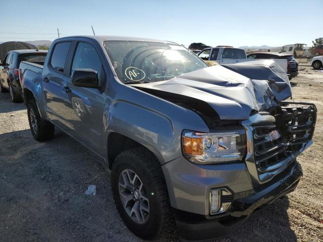 1GTG6FEN2M1252711 - 2021 GMC CANYON AT4 SILVER photo 1