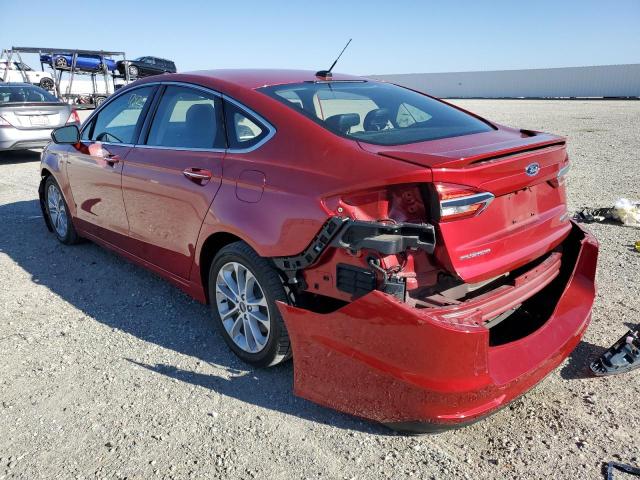 3FA6P0SU5LR181743 - 2020 FORD FUSION TIT RED photo 3