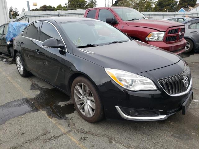 2G4GK5EX6G9157152 - 2016 BUICK REGAL BLACK photo 1