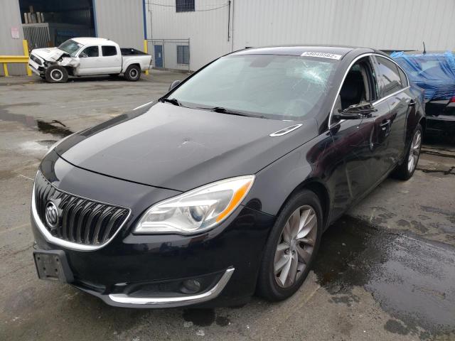 2G4GK5EX6G9157152 - 2016 BUICK REGAL BLACK photo 2