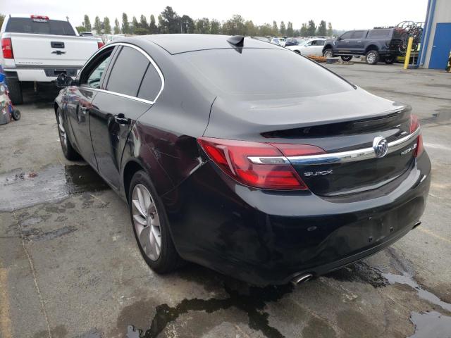 2G4GK5EX6G9157152 - 2016 BUICK REGAL BLACK photo 3