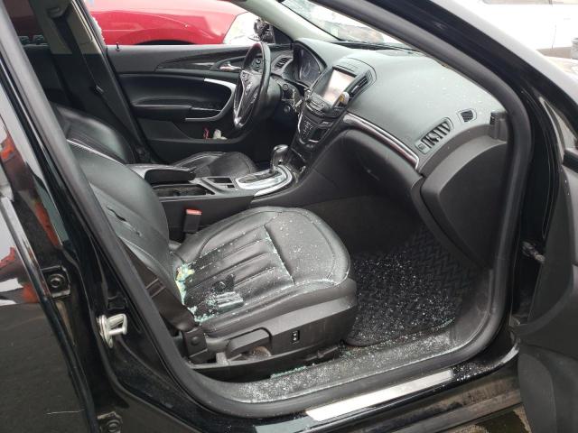 2G4GK5EX6G9157152 - 2016 BUICK REGAL BLACK photo 5