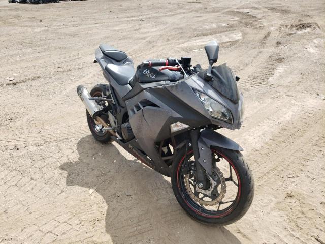 JKAEX8B17EA003785 - 2014 KAWASAKI EX300 B GRAY photo 1