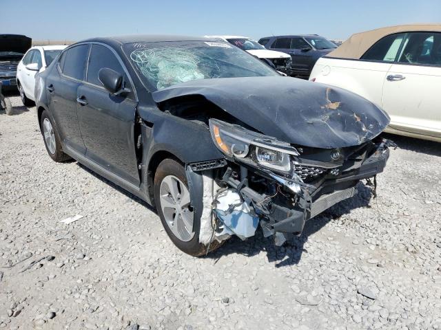 KNAGM4AD9E5074469 - 2014 KIA OPTIMA HYB BLACK photo 9