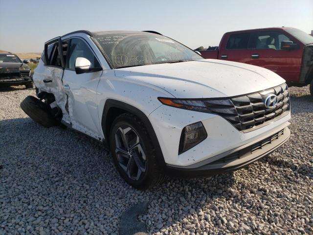 KM8JFCA15NU014046 - 2022 HYUNDAI TUCSON SEL WHITE photo 1