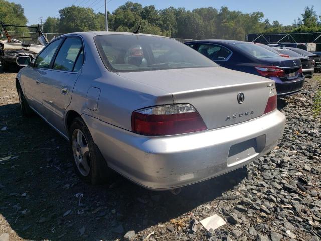 19UUA56703A071196 - 2003 ACURA 3.2 TL SILVER photo 3