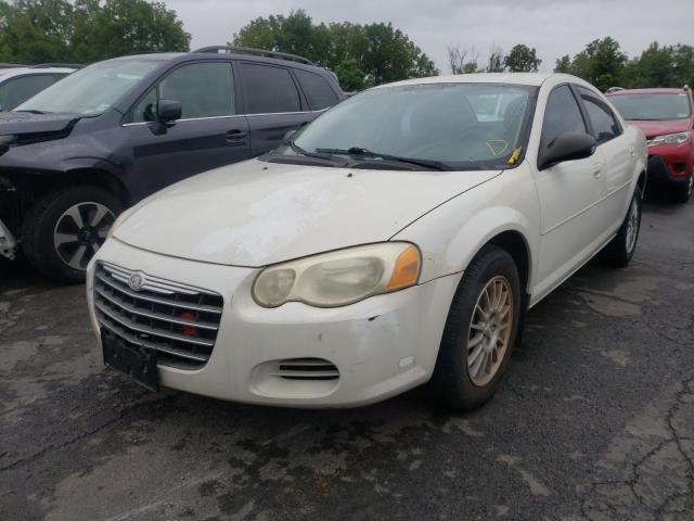 1C3EL56R54N384368 - 2004 CHRYSLER SEBRING WHITE photo 2