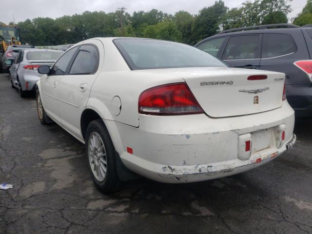 1C3EL56R54N384368 - 2004 CHRYSLER SEBRING WHITE photo 3