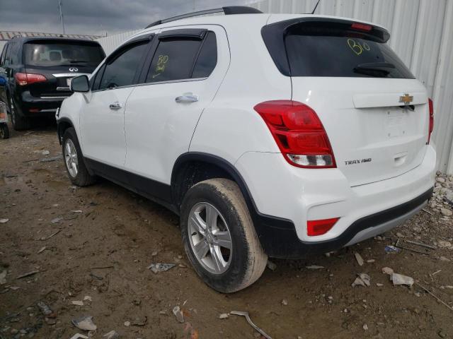 KL7CJPSBXLB021204 - 2020 CHEVROLET TRAX WHITE photo 3