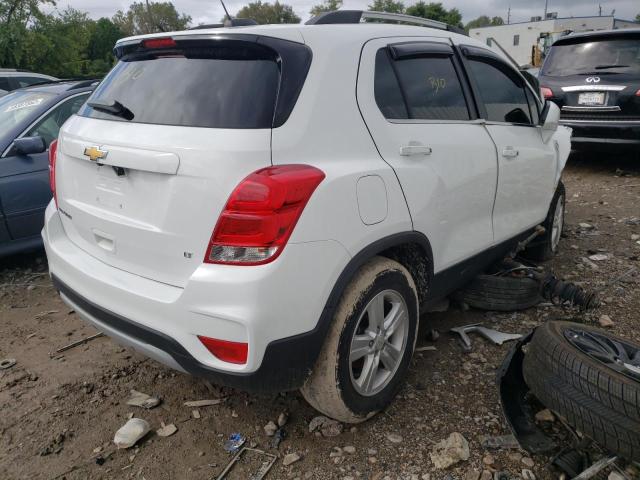 KL7CJPSBXLB021204 - 2020 CHEVROLET TRAX WHITE photo 4