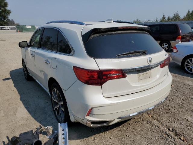5J8YD4H85KL011068 - 2019 ACURA MDX ADVANC WHITE photo 3