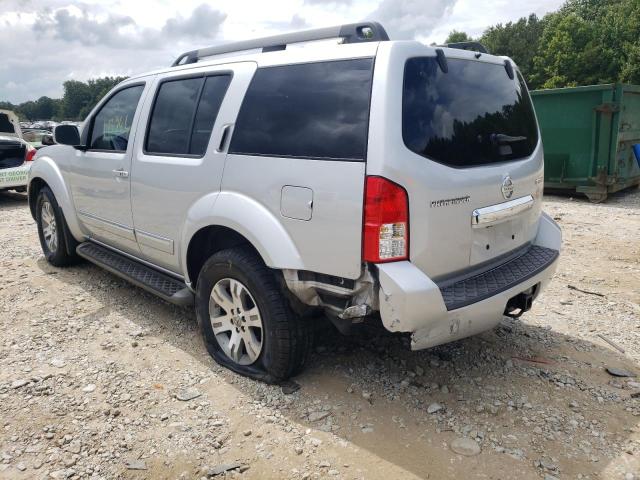 5N1AR1NN6CC629846 - 2012 NISSAN PATHFINDER SILVER photo 3