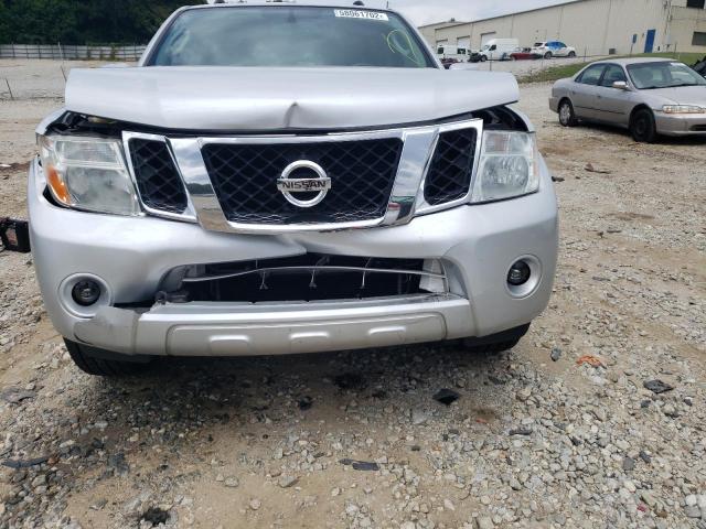 5N1AR1NN6CC629846 - 2012 NISSAN PATHFINDER SILVER photo 9