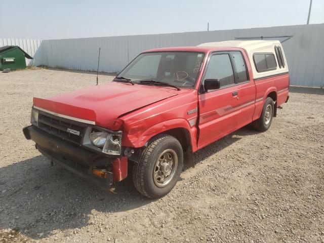 JM2UF3146N0263342 - 1992 MAZDA B2600 CAB RED photo 2