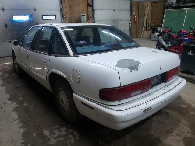 2G4WB52L4S1438452 - 1995 BUICK REGAL WHITE photo 3