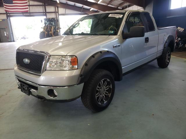 1FTPX14548FB17854 - 2008 FORD F150 SILVER photo 2