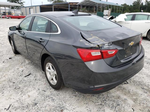 1G1ZB5ST1JF157310 - 2018 CHEVROLET MALIBU LS BLACK photo 3