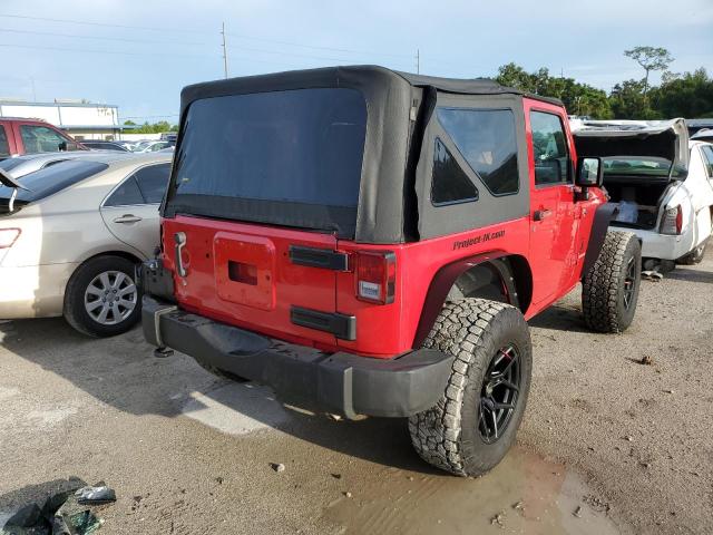 1J4AA2D11AL176310 - 2010 JEEP WRANGLER S RED photo 4