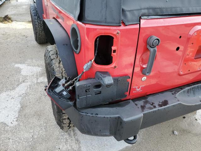 1J4AA2D11AL176310 - 2010 JEEP WRANGLER S RED photo 9