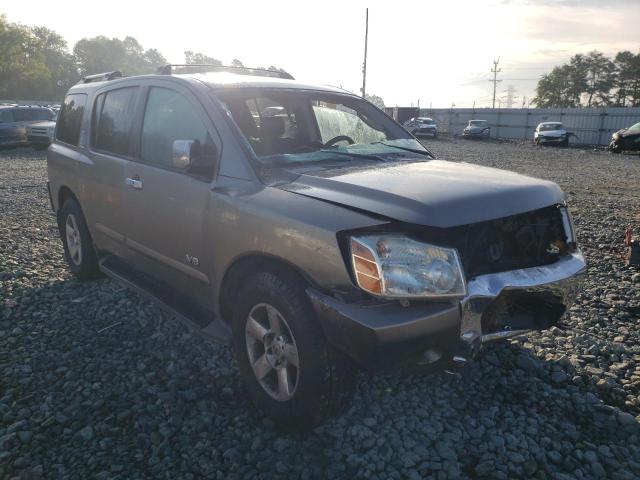 5N1AA08C37N706811 - 2007 NISSAN ARMADA SE GRAY photo 1