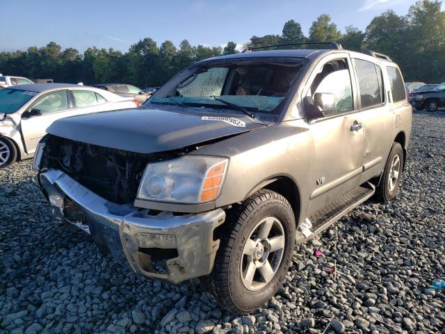 5N1AA08C37N706811 - 2007 NISSAN ARMADA SE GRAY photo 2