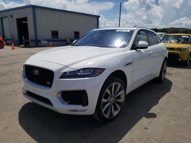 SADCM2FV0LA619698 - 2020 JAGUAR F-PACE S WHITE photo 2