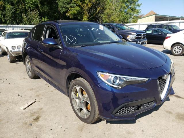 ZASPAKAN8L7C90735 - 2020 ALFA ROMEO STELVIO BLUE photo 1