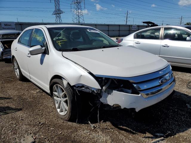 3FAHP0JG7BR132319 - 2011 FORD FUSION SEL WHITE photo 1