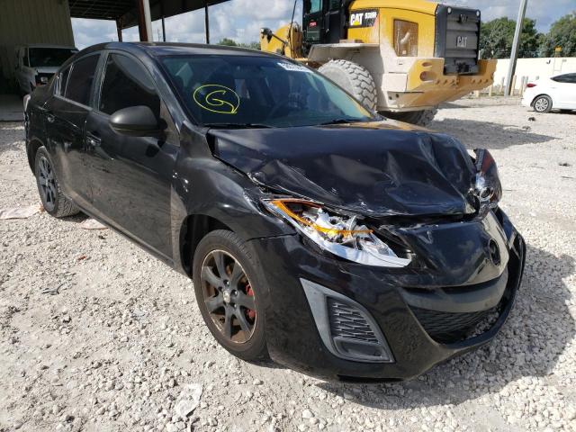 JM1BL1SF4A1245984 - 2010 MAZDA 3 I BLACK photo 1