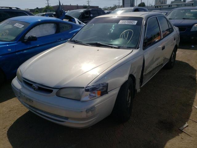 1NXBR12E7XZ176572 - 1999 TOYOTA COROLLA VE SILVER photo 2