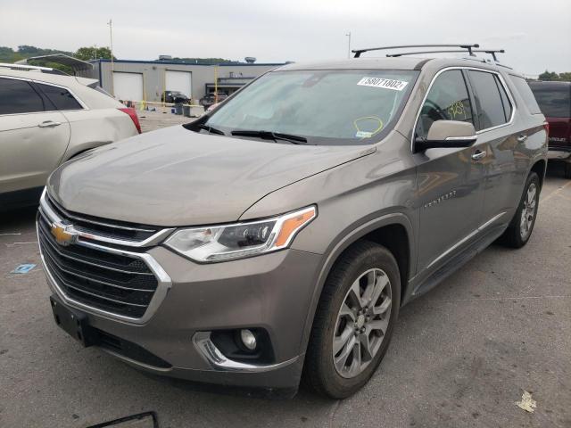 1GNERKKW9KJ245540 - 2019 CHEVROLET TRAVERSE P GRAY photo 2