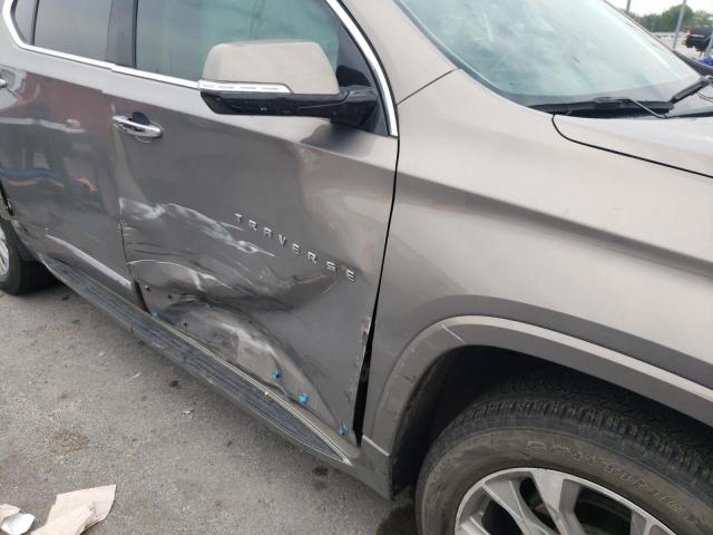 1GNERKKW9KJ245540 - 2019 CHEVROLET TRAVERSE P GRAY photo 9