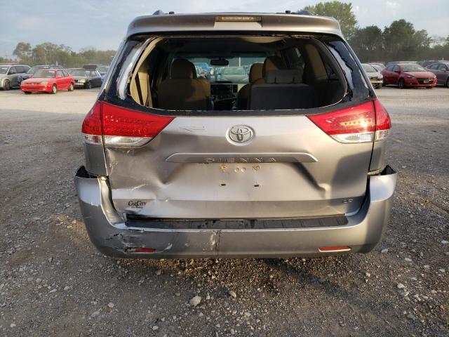 5TDKK3DCXBS036545 - 2011 TOYOTA SIENNA LE SILVER photo 9