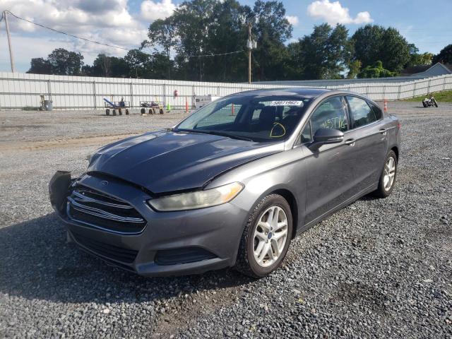 3FA6P0H72DR329267 - 2013 FORD FUSION SE CHARCOAL photo 2