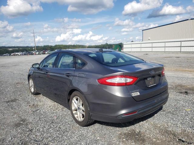 3FA6P0H72DR329267 - 2013 FORD FUSION SE CHARCOAL photo 3