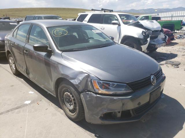 3VW2K7AJ8CM367312 - 2012 VOLKSWAGEN JETTA BASE 灰色 照片 1