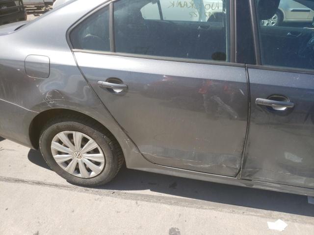 3VW2K7AJ8CM367312 - 2012 VOLKSWAGEN JETTA BASE 灰色 照片 9