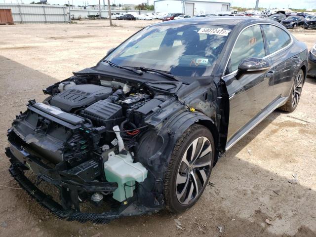 WVWHR7AN2ME012851 - 2021 VOLKSWAGEN ARTEON SEL GRAY photo 2