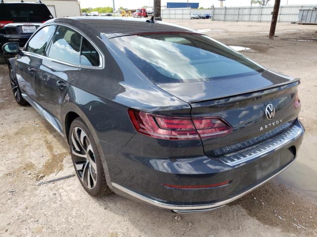 WVWHR7AN2ME012851 - 2021 VOLKSWAGEN ARTEON SEL GRAY photo 3