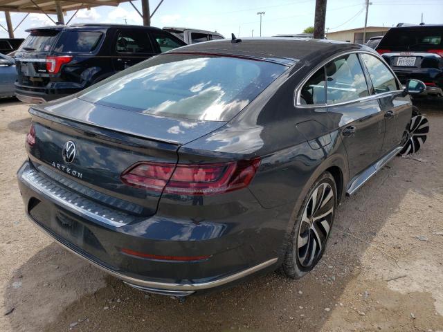 WVWHR7AN2ME012851 - 2021 VOLKSWAGEN ARTEON SEL GRAY photo 4