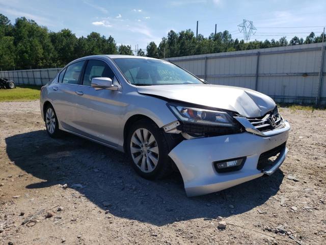 1HGCR2F85EA303094 - 2014 HONDA ACCORD EXL SILVER photo 1