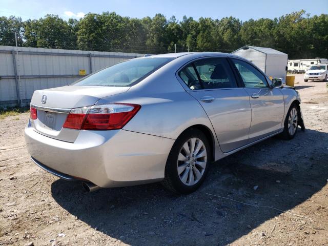 1HGCR2F85EA303094 - 2014 HONDA ACCORD EXL SILVER photo 4